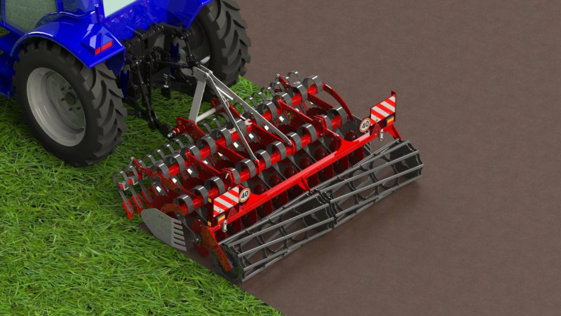 WG 0026 - STL Landscape discator 3m Modelo 3D .c4d .max .obj .3ds .fbx .stl .blend