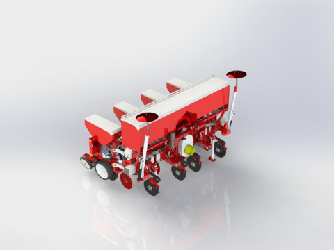 WG 0211 - STL Double-disc precision vacuum planters 3m 3D Model