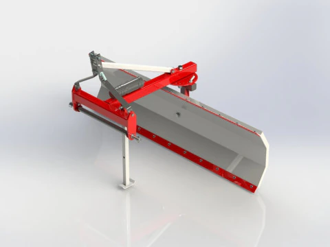 WG 1015 - STL Rear mounted blade 3D Model