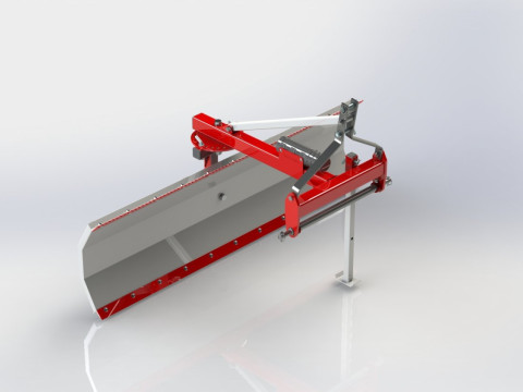 WG 1015 - STL Rear mounted blade 3D Model