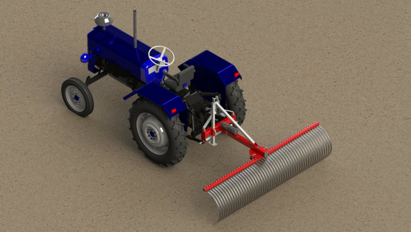 WG 1016 - STL Landscape rakes Model 3D .c4d .max .obj .3ds .fbx .stl .blend