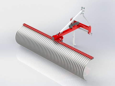 WG 1016 - STL Landscape rakes Model 3D