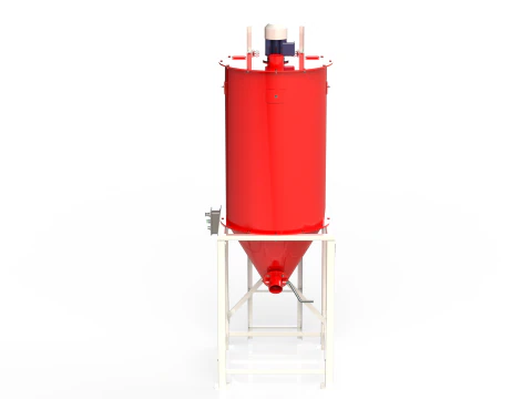 WG 4009 - STL Vertical feed mixer 3D Model