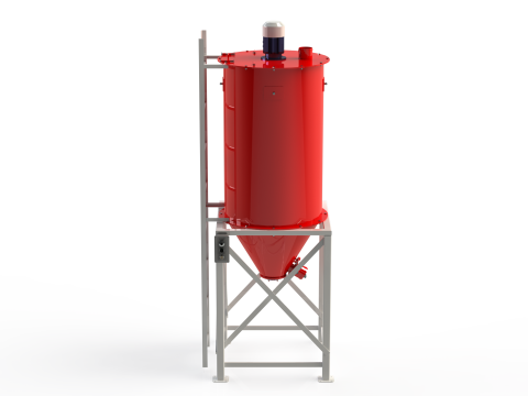 WG 4009 - Vertical feed mixer 3D Model