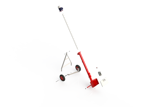 WG 4010 - Screw conveyor 2m 3D Model