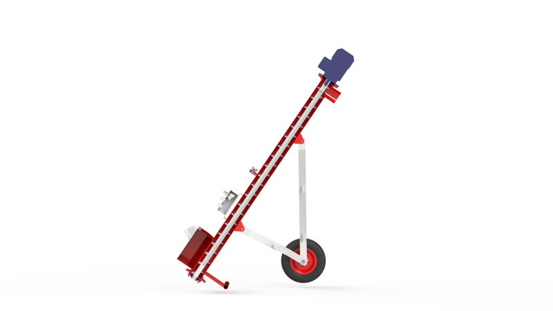 WG 4010 - STL Screw conveyor 2m 3D मॉडल .c4d .max .obj .3ds .fbx .stl .blend 