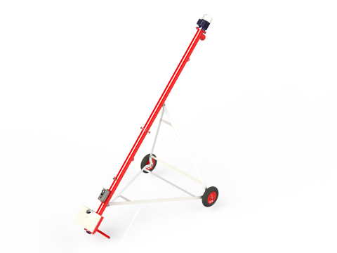 WG 4010 - Screw conveyor 4m 3D 모델