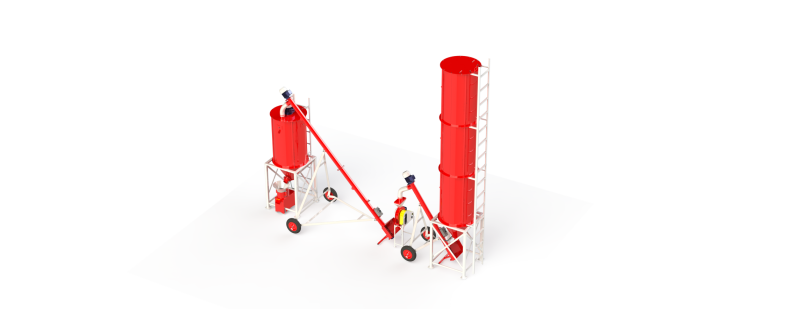 WG 4001 - STL Feed pelletizer - Granulator 3D Model .c4d .max .obj .3ds .fbx .stl .blend