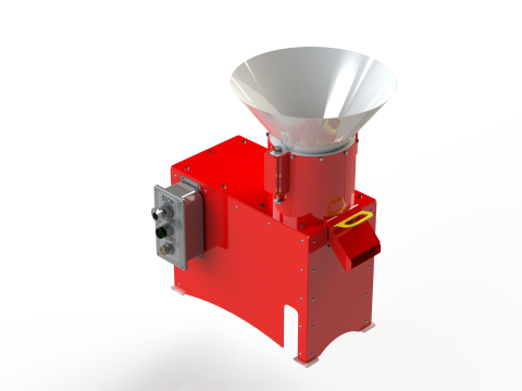 WG 4001 - STL Feed pelletizer - Granulator 3D Model
