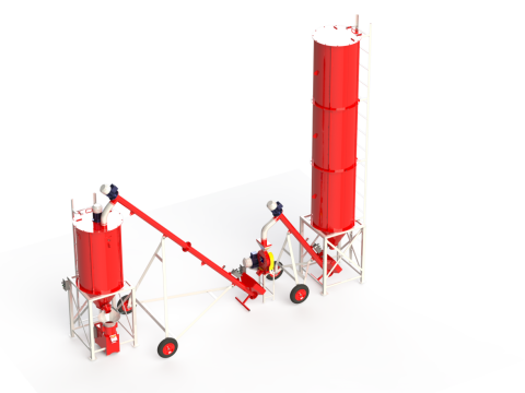 WG 4002 - STL Grain crusher - scrapper - 3kW 3D 모델