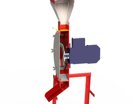 WG 4002 - Grain crusher - scrapper - 1 kW 3D Model