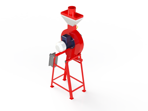 WG 4002 - STL Grain crusher - scrapper - 1 kW 3D 모델