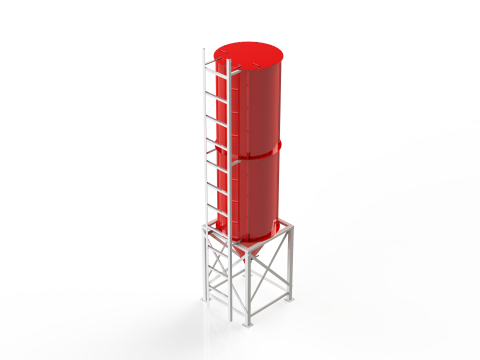 WG 4006 - Silos - 2s 3D 모델