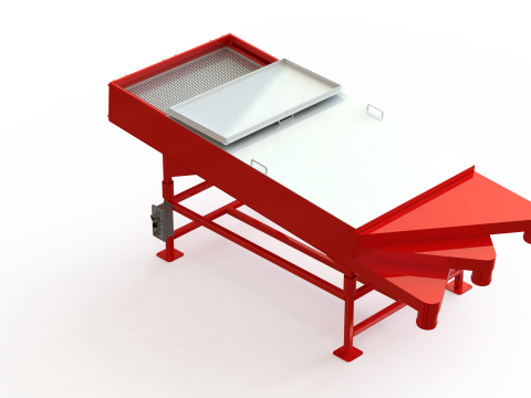 WG 4004 - Grain cleaner 3D 모델