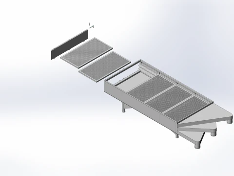 WG 4004 - Grain cleaner 3D Model
