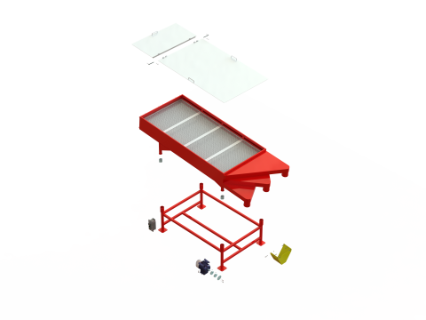 WG 4004 - Grain cleaner 3D Model