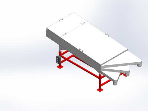 WG 4004 - STL Grain cleaner 3D 모델