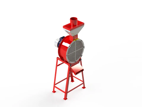 WG 4007 - Grain winnower 3D Model