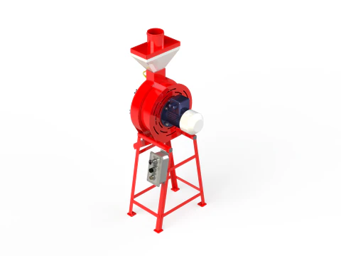 WG 4007 - STL Grain winnower 3D Model