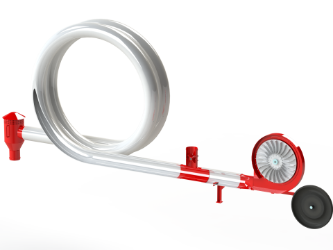 WG 4011 - STL Pneumatic conveyor 3D 모델