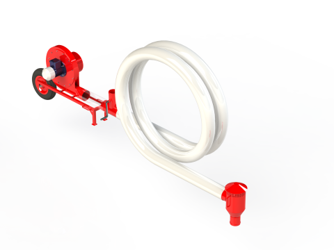 WG 4011 - STL Pneumatic conveyor 3D Model