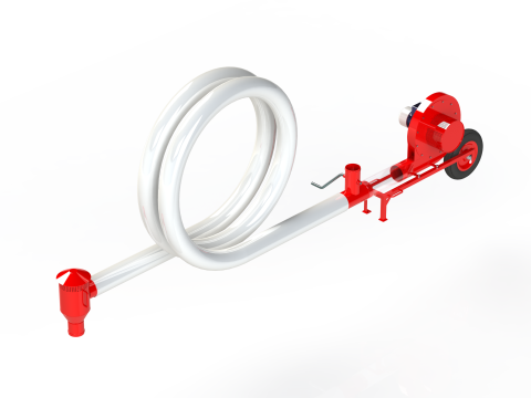 WG 4011 - STL Pneumatic conveyor 3D Model