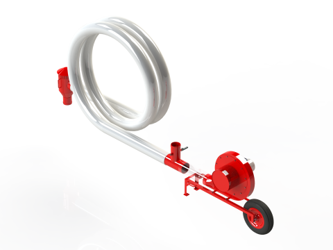 WG 4011 - STL Pneumatic conveyor 3D Model