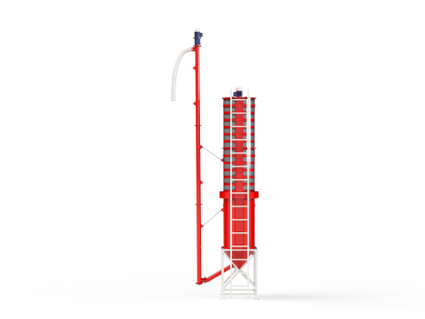WG 4008 - Pneumatic grain dryer 3D Model