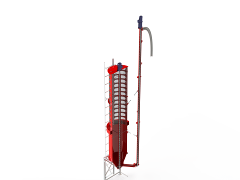 WG 4008 - Pneumatic grain dryer 3D Model
