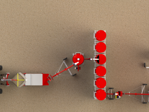 WG 4008 - Pneumatic grain dryer 3D Model