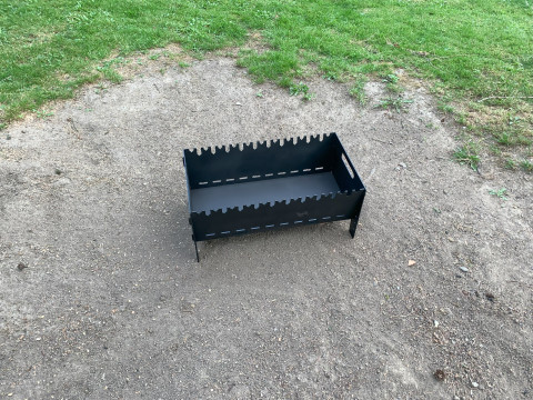 WG 8010 - Folding BBQ Grill 3D Model