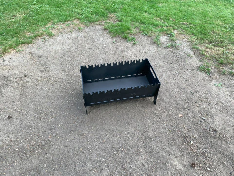 WG 8010 - Folding BBQ Grill 3D Model