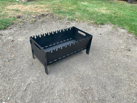 WG 8010 - Folding BBQ Grill 3D Model