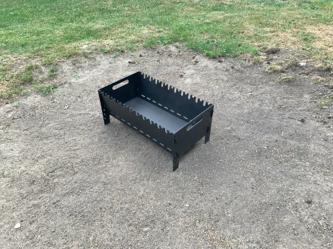 WG 8010 - Folding BBQ Grill 3D Model