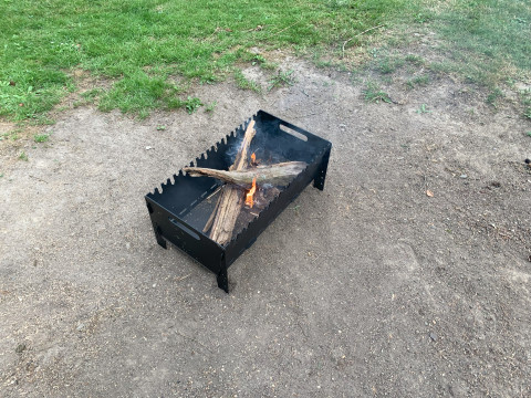WG 8010 - Folding BBQ Grill 3D Model
