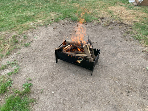 WG 8010 - Folding BBQ Grill 3D Model