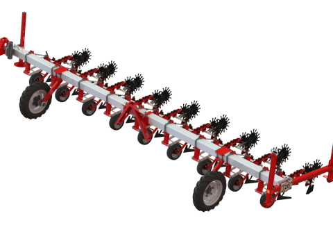 WG 0002 - Inter-row cultivator 5600 3D Model