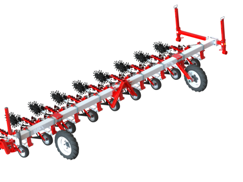 WG 0002 - Inter-row cultivator 5600 3D Model