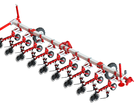 WG 0002 - Inter-row cultivator 5600 3D Model