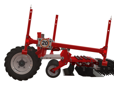 WG 0002 - Inter-row cultivator 5600 3D Model