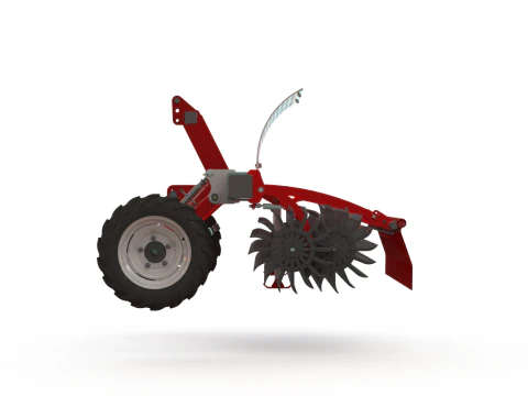 WG 0003 - Rotary harrow 300 3D Model