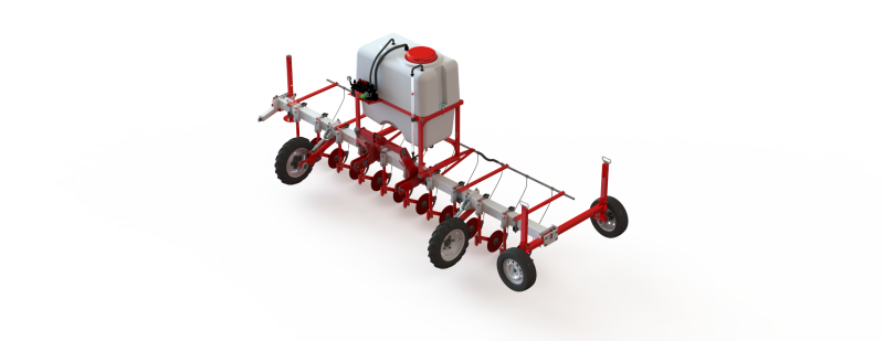 WG 0011 - Applicator single-coulter systems 450 3D Model .c4d .max .obj .3ds .fbx .stl .blend 