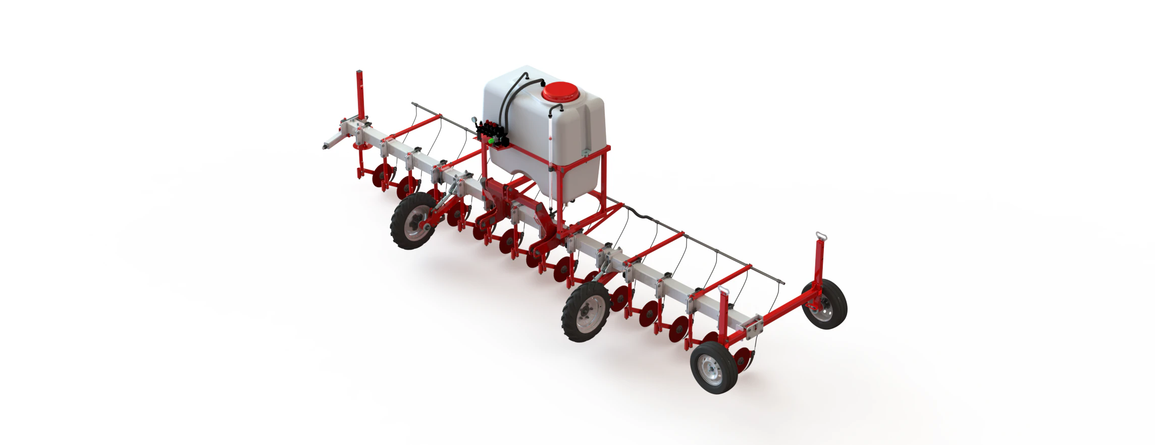 WG 0011 - Sistemas aplicador monoreja 600 Modelo 3D .c4d .max .obj .3ds .fbx .stl .blend 