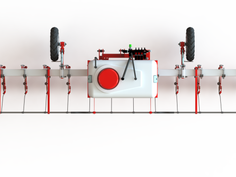 WG 0011 - Applicator single-coulter systems 600 3D Model