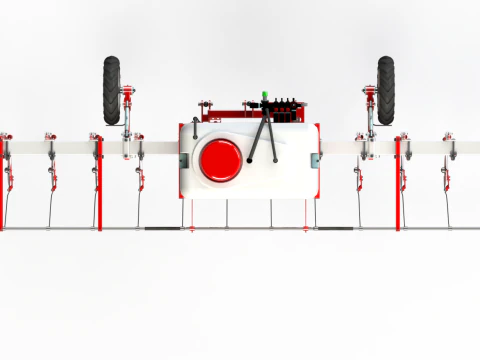 WG 0011 - Sistemas aplicador monoreja 600 Modelo 3D