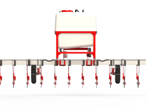 WG 0011 - Sistemas aplicador monoreja 600 Modelo 3D