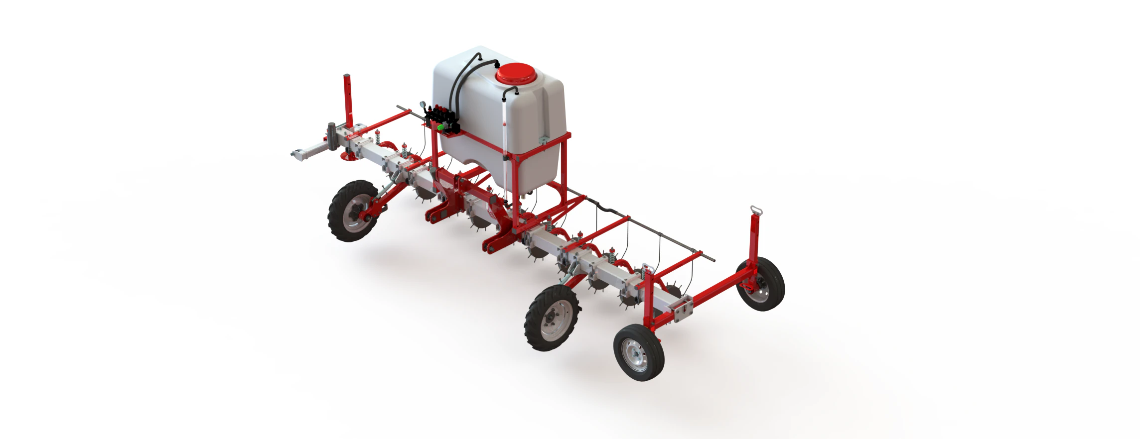WG 0011 - Applicator SpikeWheel systems 450 3D Model .c4d .max .obj .3ds .fbx .stl .blend 