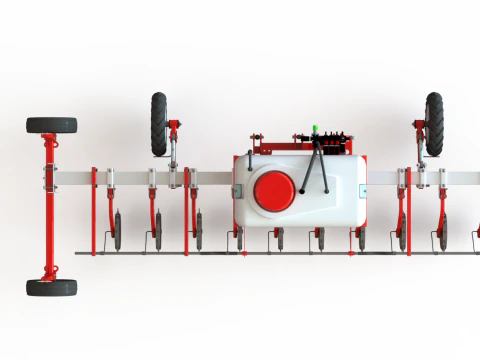 WG 0011 - Applicator SpikeWheel systems 450 3D Model