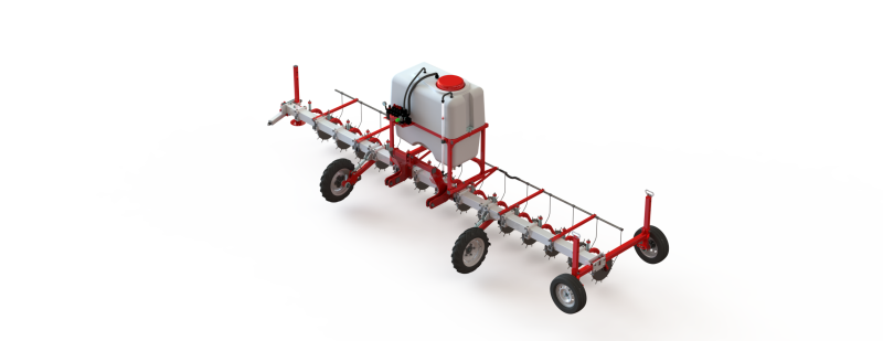 WG 0011 - Applicator SpikeWheel systems 600 Model 3D .c4d .max .obj .3ds .fbx .stl .blend 