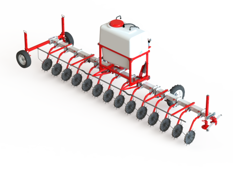 WG 0011 - Applicator SpikeWheel systems 600 Model 3D